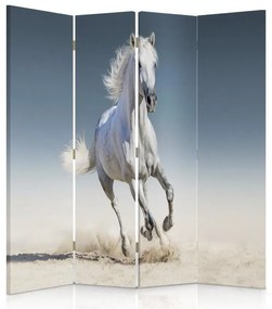 Gario Paraván Kôň beží po piesku Rozmery: 145 x 170 cm, Prevedenie: Klasický paraván
