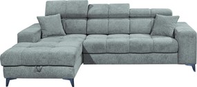 XXXLutz ROHOVÁ SEDAČKA, textil, svetlomodrá MID.YOU - Sedačky - 002220047412