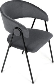 Jedálenská stolička DCL-X7130 GREY2 Farba: Sivá