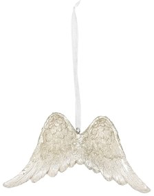 Závesná dekorácia anjelské krídla - 12 * 2 * 9 cm