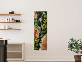 drevko |  Machový obraz Dotyk prírody (UV tlač)  30 x 90 cm