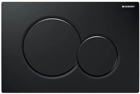 Geberit Sigma01 ovládacie tlačidlo plast čierny lesk 115.770.DW.5