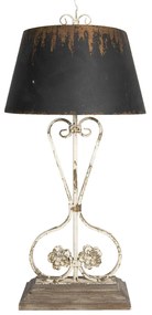 Vintage stolná lampa s patinou Tristram - 48 * 48 * 105 cm E27 / max 1 * 60W