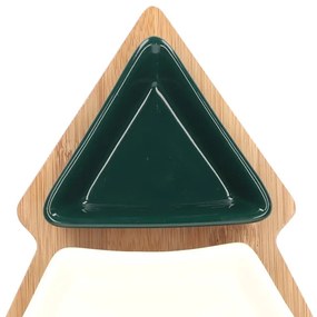 Sada servírovacích misiek TROEL v tvare vianočného stromčeka 982754