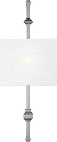 XXXLutz NÁSTENNÉ SVIETIDLO, 29.2/76.5/12.1 cm Elstead Lighting - Interiérové svietidlá - 009093112102