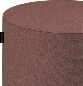 Taburetka valec, tvrdá farba produktu hnedá látka zapletaná
