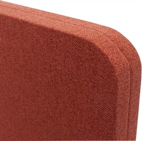 Akustický panel na stôl HWC-G75 - dvojstenná látka/textil - 60x120 - hnedá