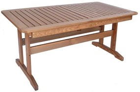 Záhradný stôl Rojaplast Luisa 160-210x90 cm drevený rozkladací