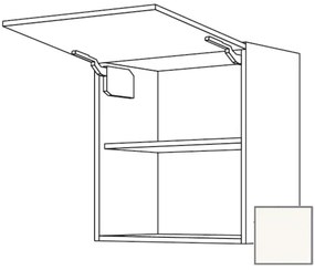 Kuchynská skrinka horní Naturel Erika24 výklopná 60x72x35 cm bílá lesk 450.WM601
