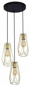 TK Lighting 2697 - Luster na lanku LUGO 3xE27/60W/230V