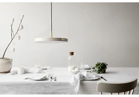 Krémovobiele závesné svietidlo UMAGE Asteria, ⌀ 43 cm