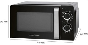 ProfiCook MWG 1208 mikrovlnná rúra