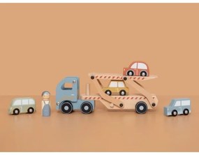 Little Dutch - Drevené nákladné auto s autíčkami