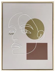 Obraz do obývačky tvár NATURAL 30.2x40.2 cm