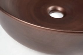Sapho Sapho, PRIORI keramické umývadlo na dosku, priemer 41,5cm, medená, PI040