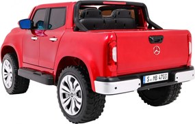 Ramiz Mercedes Benz Trieda X Detská farba Červený pickup