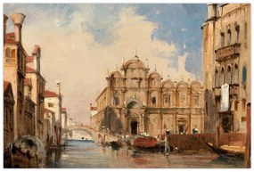 Obraz - Jules-Romain Joyant, The Scuola di San Marco, Venice, reprodukcia (90x60 cm)
