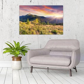 Obraz - Lesná krajina (90x60 cm)