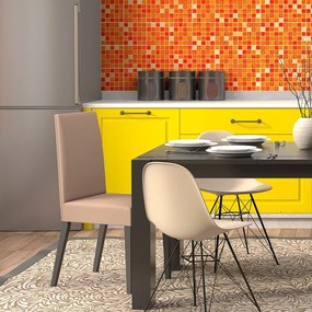 Súprava 9 dekoratívnych samolepiek na stenu Ambiance Mosaics, 10 × 10 cm