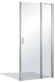 Jednokrídlové sprchové dvere s pevnou časťou do niky LYP2A 100 cm