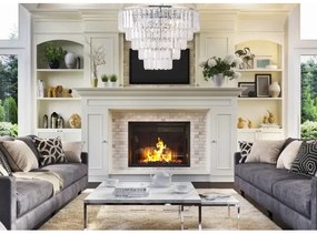 MAXLIGHT P0260 - Luster na lanku MONACO 15xG9/40W/230V pr. 60 cm chróm