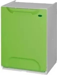 ARTPLAST Eco-Logico R34-1V Výklopný koš 34 × 29 × 47 cm, zelený