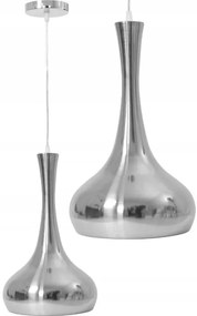 Stropné svietidlo TooLight Glass Satin strieborné