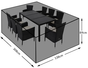 InternetovaZahrada Ochranný kryt - pre zostavy 1+6, 1+8 - zelený