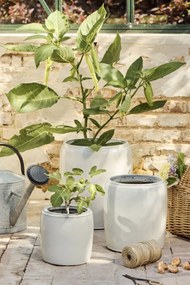 Ib Laursen Keramický obal na květiny Saigon White M