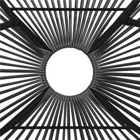 Záhradné kreslo oválne, výška 87 cm Springos - GF0086