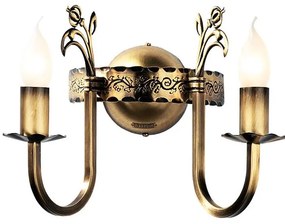 Jupiter 280 - KO K 2 - Nástenné svietidlo KORONA 2xE14/40W/230V