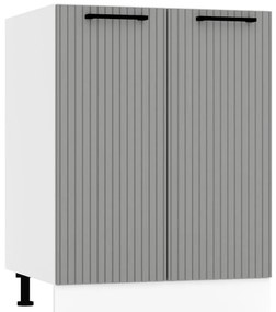 Skrinka do kuchyne Kate d60 šedá mat