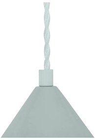 Zelené závesné svietidlo SULION Vilma, výška 150 cm