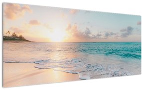 Obraz - Snová pláž (120x50 cm)