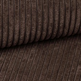 AKCIA Tmavohnedá sedacia súprava do U SMART COSARO 295x140 cm II. akosť