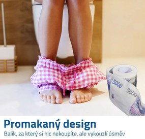 Zaparkorun Toaletný papier s motívom päťtisícovky