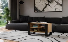 Konferenčný stolík LAWA Modern 4P Slim II dub artisan/čierny
