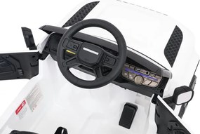 Elektrické autíčko Land Rover Defender biele