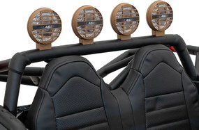 Ramiz Detská pretekárska bugina na batérie 5 Čierna + motory 2x200W + diaľkové ovládanie + zvuková LED dióda + pomalý štart