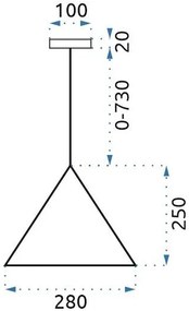 Toolight - Stropné svietidlo 1xE27 LH2058, čierna, OSW-00463