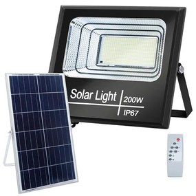 Aigostar B.V. Aigostar - LED Stmievateľný solárny reflektor LED/200W/3,2V IP67 + DO AI0067