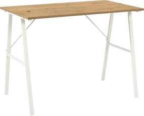 XXXLutz PÍSACÍ STÔL, biela, dub artisan, 100/60/75 cm Carryhome - Kancelárske stoly - 001320000401