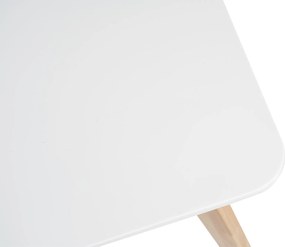 Noela Jedálenský set SCANDINAVIA 150 biely + 4x stolička SCANDINO biela