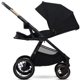 KINDERKRAFT - Kombinovaný kočík 2v1 NEA 2 Midnight black