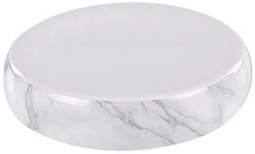4-dielna keramická súprava kúpeľňových doplnkov biela ARAUCO Beliani