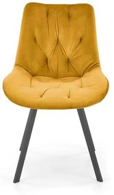 OTOČNÁ JEDÁLENSKÁ STOLIČKA TIARA HORČICOVÁ