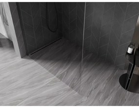 Mexen, Mexen Kioto-X sprchová stena 70 x 200 cm, priehľadná 10 mm, pištoľovo sivá kartáčovaná - 800-070-101-66-00-X