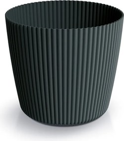 Kvetináč MILLA ROND uhoľný