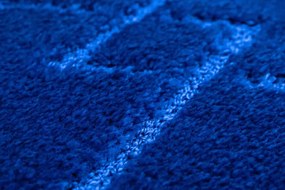 Kúpeľňový koberček MORENO modrý