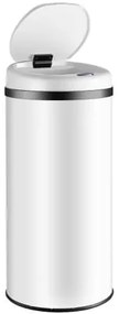InternetovaZahrada Bezdotykový odpadkový kôš s USB 50l - biely